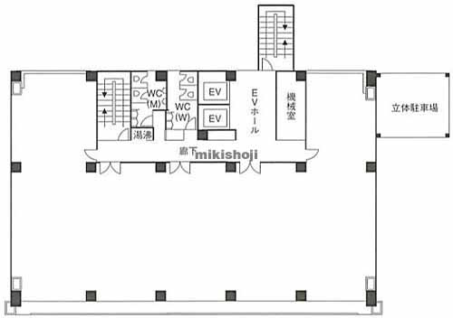 渋谷第一生命ビルディング 平面1
