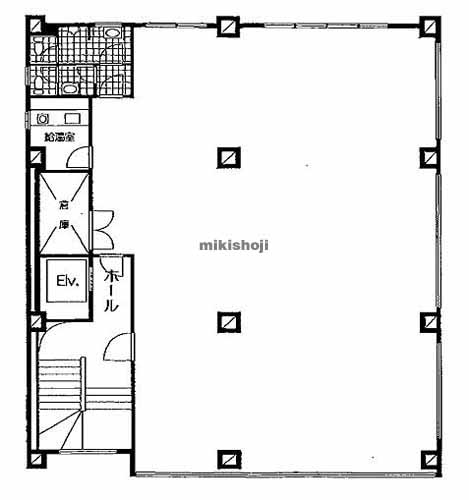 道玄坂の第一暁ビルディング 平面1