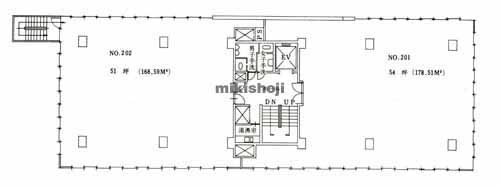 神田平河町・神田佐久間町・神田佐久間河岸の第５東ビル 平面1