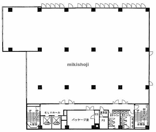 築地の銀座大野ビル 平面1