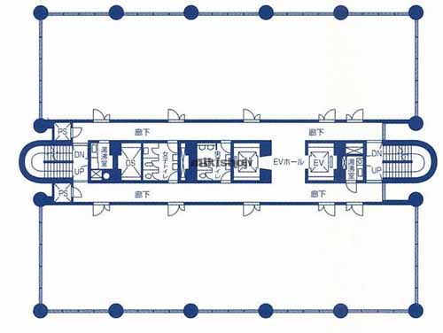 東陽の東京原木会館 平面1