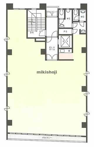 高田馬場のフレンドビル 平面1
