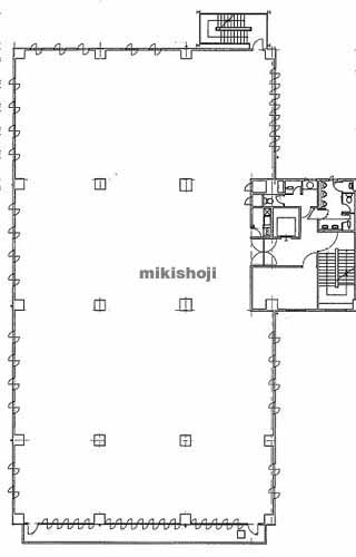 大崎の高徳ビル 平面1