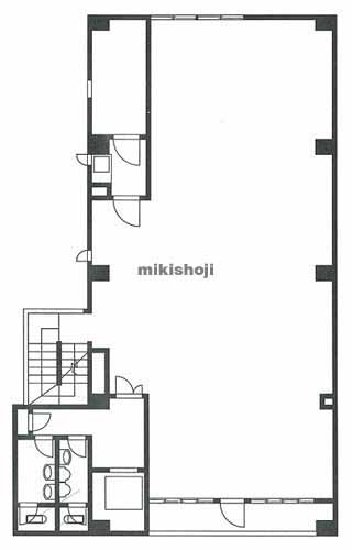 神田須田町の宮川ビル 平面1
