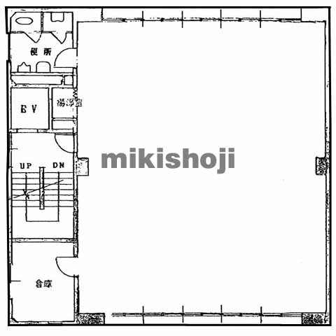 上大崎の第１昭和ビル 平面1