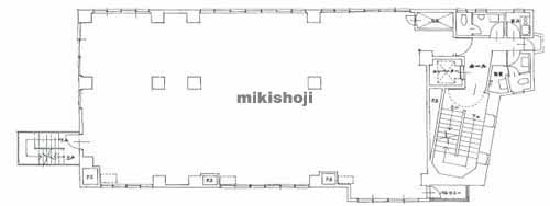 円山町の新大宗道玄坂上ビル 平面1