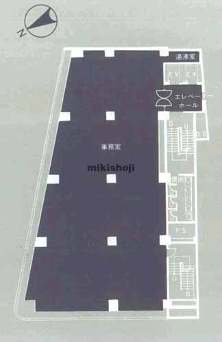 虎ノ門・愛宕の第１秋山ビルディング 平面1