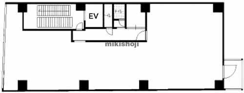 道玄坂の梅原ビル 平面1
