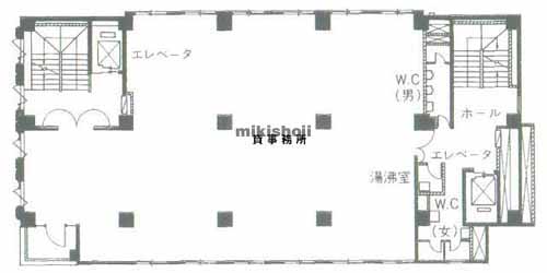 大森・山王・中央のキャビックビル 平面1