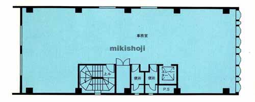 神宮前のコマツローリエビル 平面1