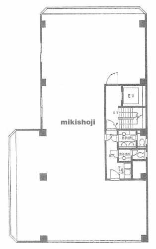 日本橋本石町のストークビルヂング本石 平面1