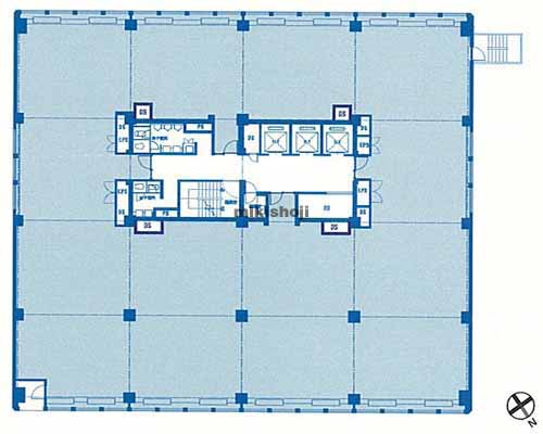 虎ノ門３０森ビル 平面1
