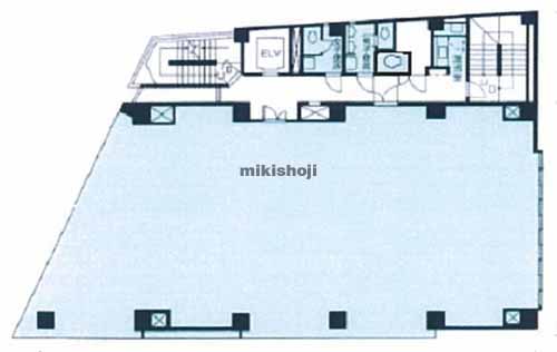 西新宿の立花新宿ビル 平面1