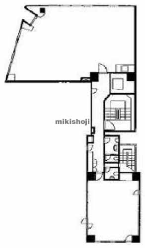 銀座の松本銀座ビル 平面1
