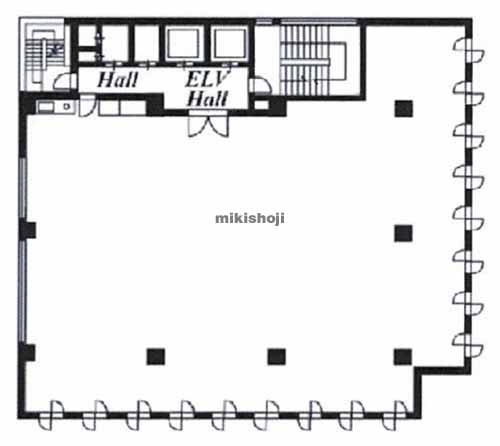 虎ノ門きよしビル 平面1