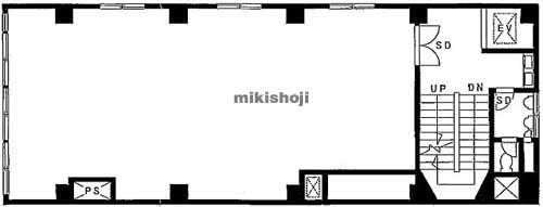 東上野の第一吉沢ビル 平面1