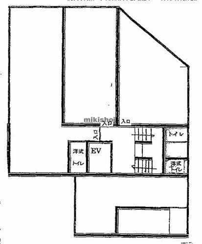 東五反田の第一五反田ビル 平面1