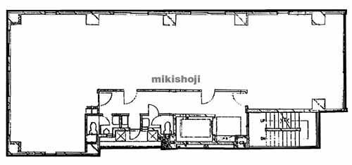 代々木・元代々木町の新宿カメヤビル 平面1