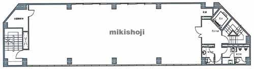 隼町・平河町の永田町グラスゲート 平面1