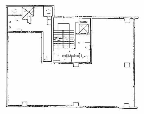 京橋の土屋ビル 平面1