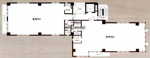 湯島不二ビル 平面1