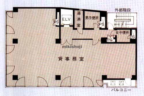 東のいちご渋谷イーストビル 平面1