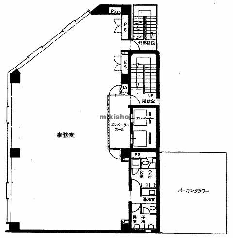 協和ビル 平面1