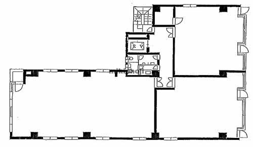 東上野の矢口ビル 平面1