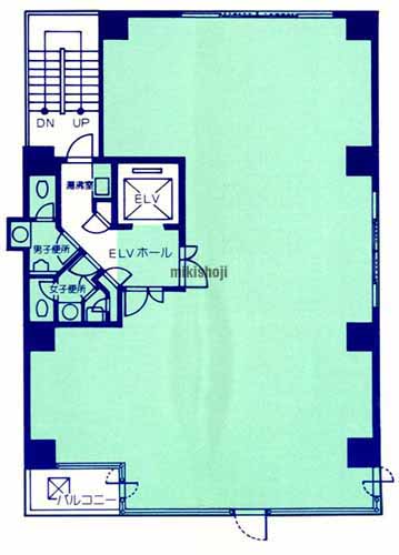 サンセルモ大門ビル 平面1