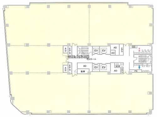 東池袋の住友池袋駅前ビル 平面1
