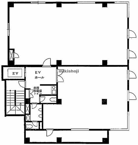 恵比寿西の代官山ファーストビル 平面1