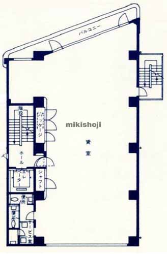 三田の三田東宝ビル 平面1
