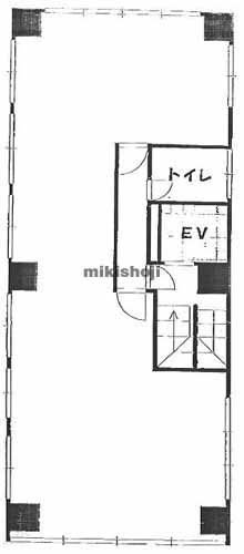 南池袋の金井ビル 平面1