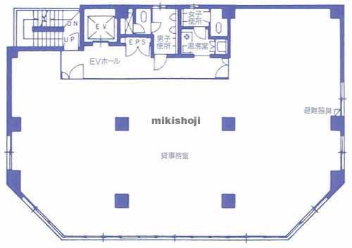 大橋御苑駅ビル別館 平面1