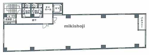 日本橋人形町スクエア 平面1