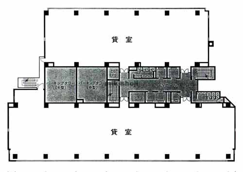 住友東新橋ビル３号館 平面1