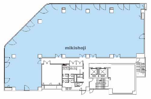 南大塚・北大塚のニッセイ大塚駅前ビル 平面1