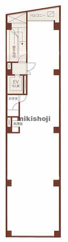 四谷のＵ　ｓｑｕａｒｅ　四谷三丁目 平面1