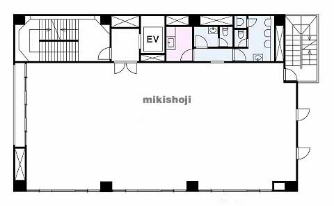 全水道会館 平面1