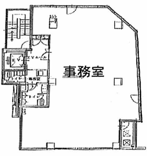 銀座三丁目ビル 平面1
