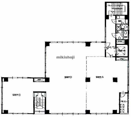 茅場町第三長岡ビル 平面1