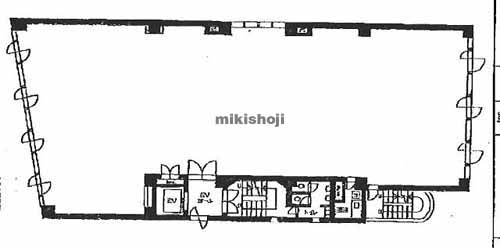 神田和泉町・神田松永町のムラタヤビル 平面1