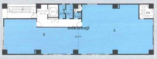 蔵前の岡安ビル 平面1