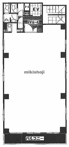 南池袋の黒田ビル 平面1