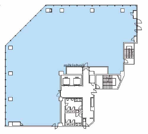 大塚・音羽の日本生命音羽ビル 平面1