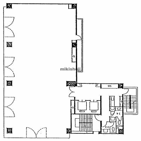 住友東新橋ビル５号館 平面1