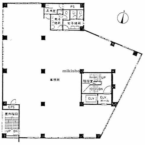 湯島の湯島三友ビル 平面1