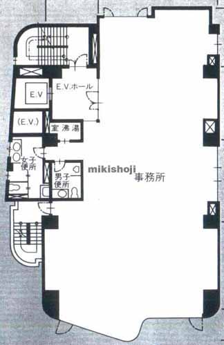 駿河台フジヴュービル 平面1