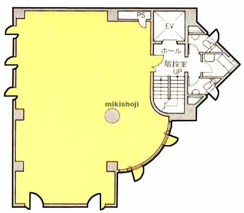 千駄ヶ谷のアカデミービル 平面1