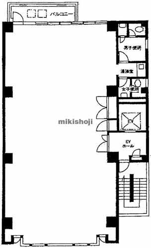 キャナルスクエア芝浦 平面1